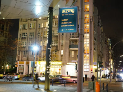 Laternenwerbung in Berlin – Ihr direkter Vertragspartner